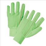 West Chester K83SCNCGRI  Green Cotton Fully Corded Glove